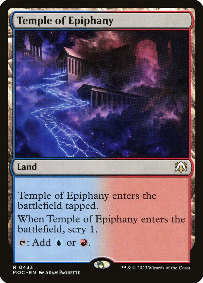 Temple of Epiphany 433 (Commander: March of the Machine)  | Good Games Adelaide SA
