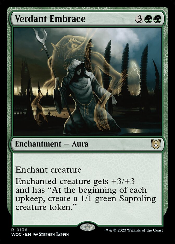 Verdant Embrace 136 (Commander: Wilds of Eldraine)  | Good Games Adelaide SA