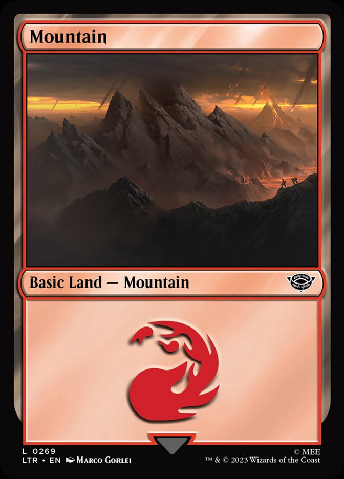 Mountain 269 (Universes Beyond: The Lord of the Rings: Tales of Middle-earth)  - Foil | Good Games Adelaide SA