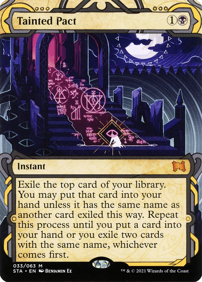 Tainted Pact 33 (Strixhaven: Mystical Archives)  - Foil | Good Games Adelaide SA