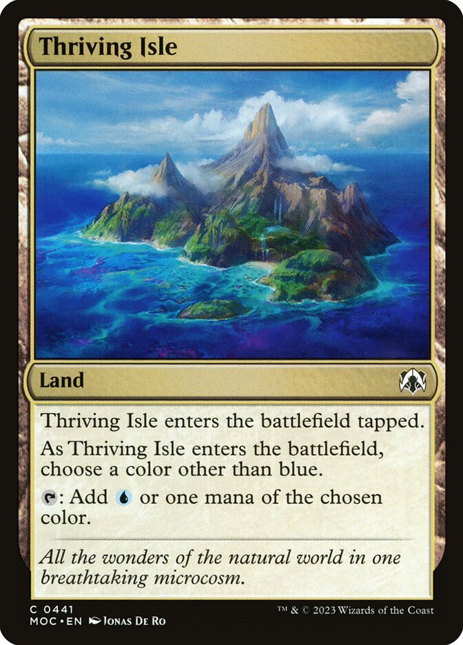 Thriving Isle 441 (Commander: March of the Machine)  | Good Games Adelaide SA