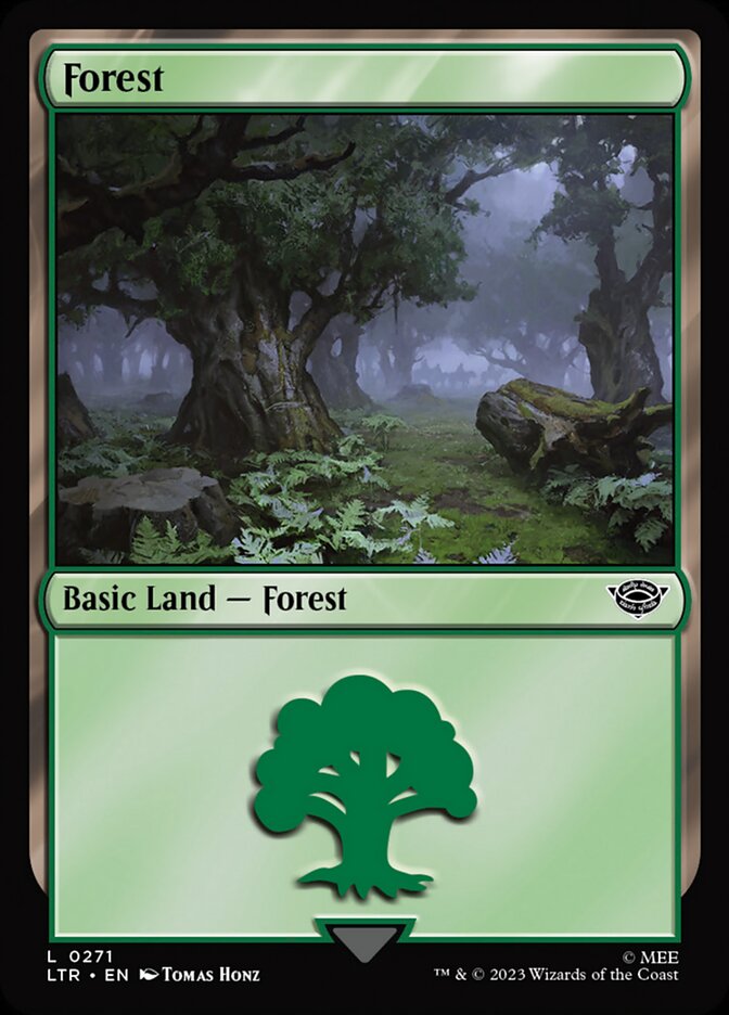 Forest 271 (Universes Beyond: The Lord of the Rings: Tales of Middle-earth)  - Foil | Good Games Adelaide SA
