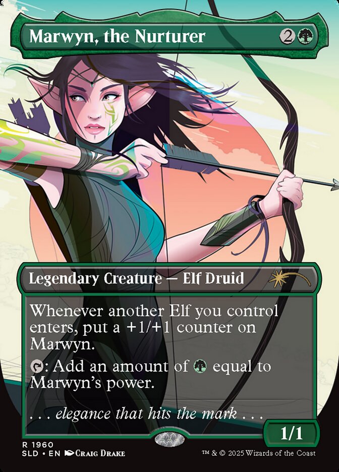 Marwyn, the Nurturer 1960 (Secret Lair Drop Series)  - Foil | Good Games Adelaide SA