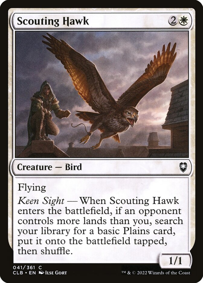 Scouting Hawk 41 (Commander Legends: Battle for Baldur's Gate)  | Good Games Adelaide SA
