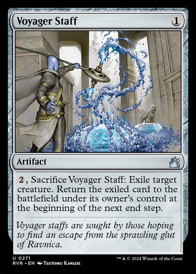 Voyager Staff 271 (Ravnica Remastered)  | Good Games Adelaide SA
