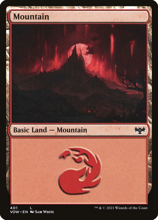 Mountain 401 (Innistrad: Crimson Vow)  | Good Games Adelaide SA