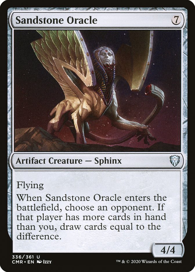 Sandstone Oracle 336 (Commander Legends)  - Foil | Good Games Adelaide SA