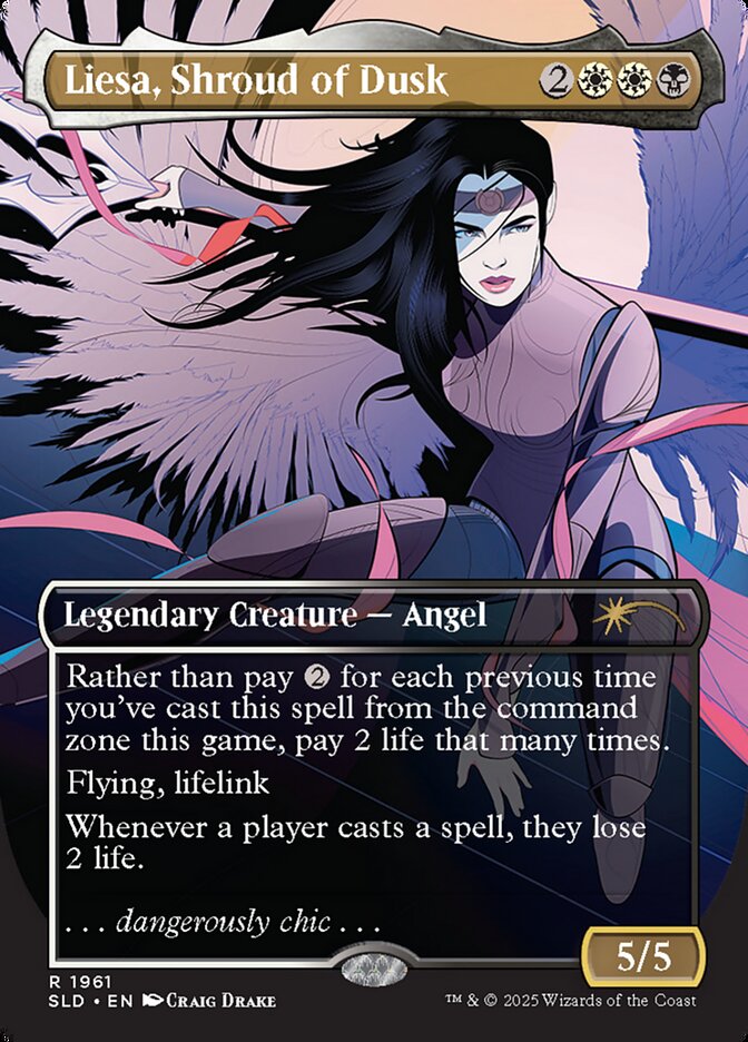 Liesa, Shroud of Dusk 1961 (Secret Lair Drop Series)  - Foil | Good Games Adelaide SA