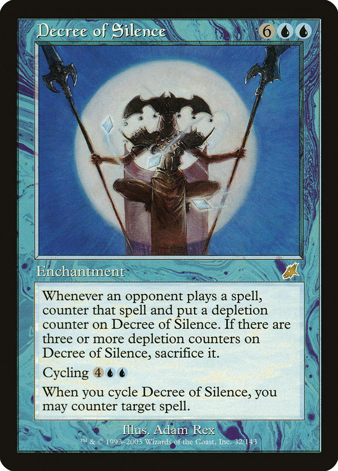 Decree of Silence 32 (Scourge)  - Foil | Good Games Adelaide SA