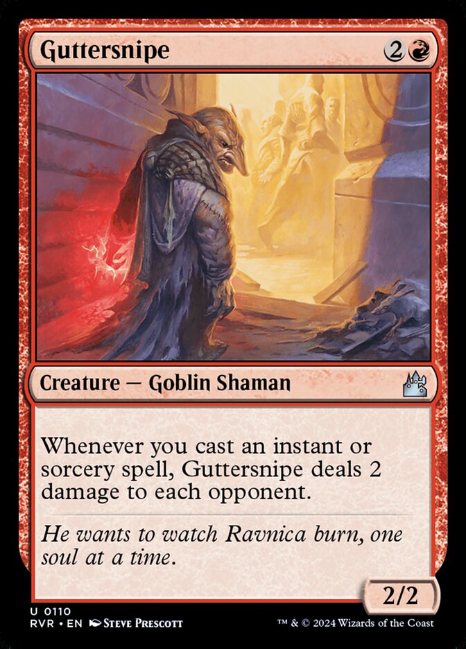 Guttersnipe 110 (Ravnica Remastered)  | Good Games Adelaide SA