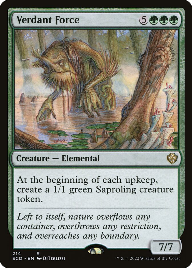 Verdant Force 214 (Starter Commander Decks)  | Good Games Adelaide SA