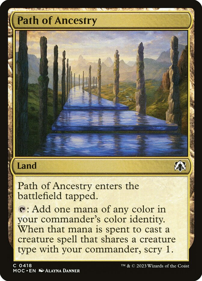Path of Ancestry 418 (Commander: March of the Machine)  | Good Games Adelaide SA