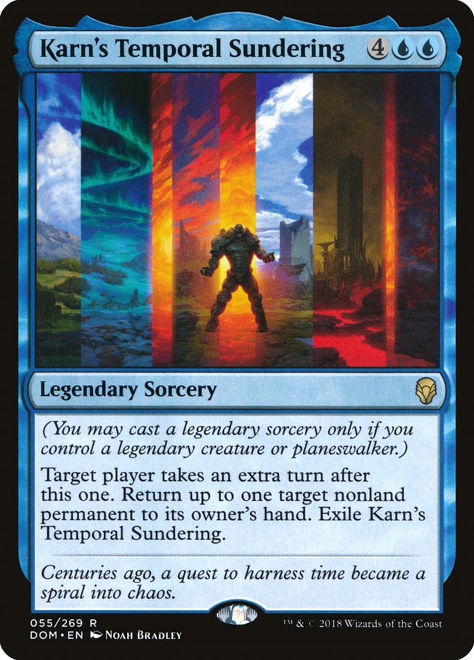 Karn's Temporal Sundering 55 (Dominaria)  - Foil | Good Games Adelaide SA