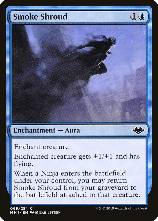 Smoke Shroud 69 (Modern Horizons)  - Foil | Good Games Adelaide SA