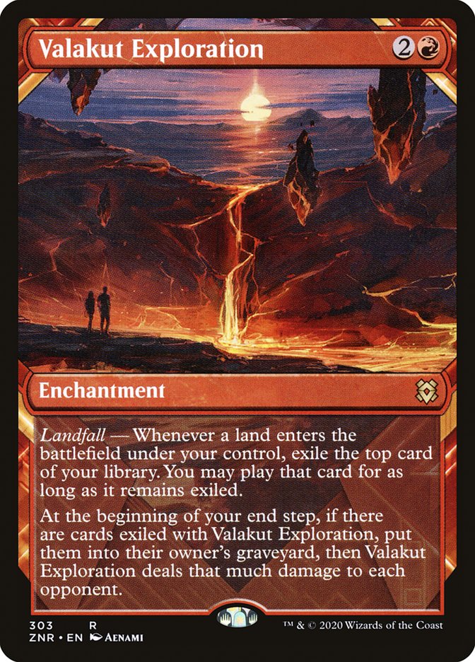 Valakut Exploration 303 (Zendikar Rising)  - Foil | Good Games Adelaide SA