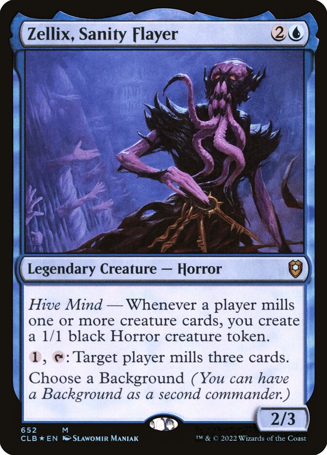 Zellix Sanity Flayer 652 (Commander Legends: Battle for Baldur's Gate)  - Foil | Good Games Adelaide SA