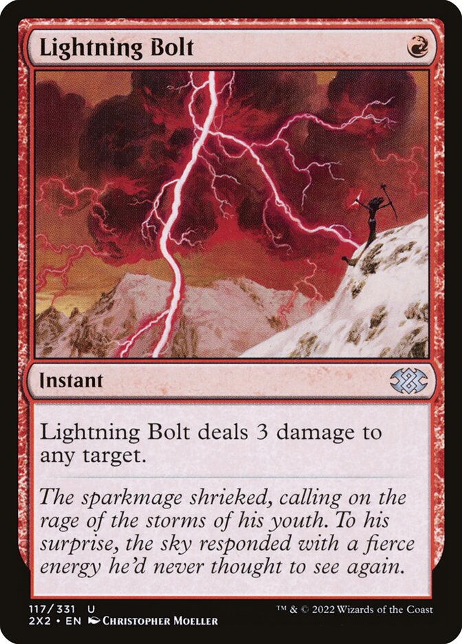 Lightning Bolt 117 (Double Masters 2022)  | Good Games Adelaide SA