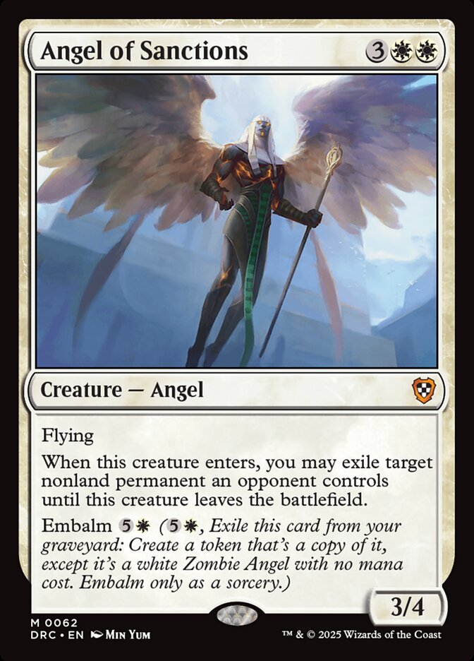 Angel of Sanctions 62 (Commander: Aetherdrift)  | Good Games Adelaide SA