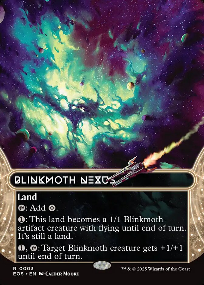 Blinkmoth Nexus 3/0 (Edge of Eternities: Stellar Sights)  - Borderless Foil | Good Games Adelaide SA