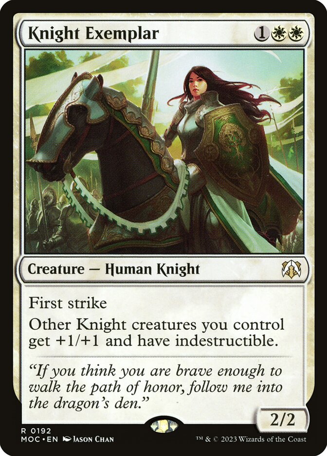 Knight Exemplar 192 (Commander: March of the Machine)  | Good Games Adelaide SA