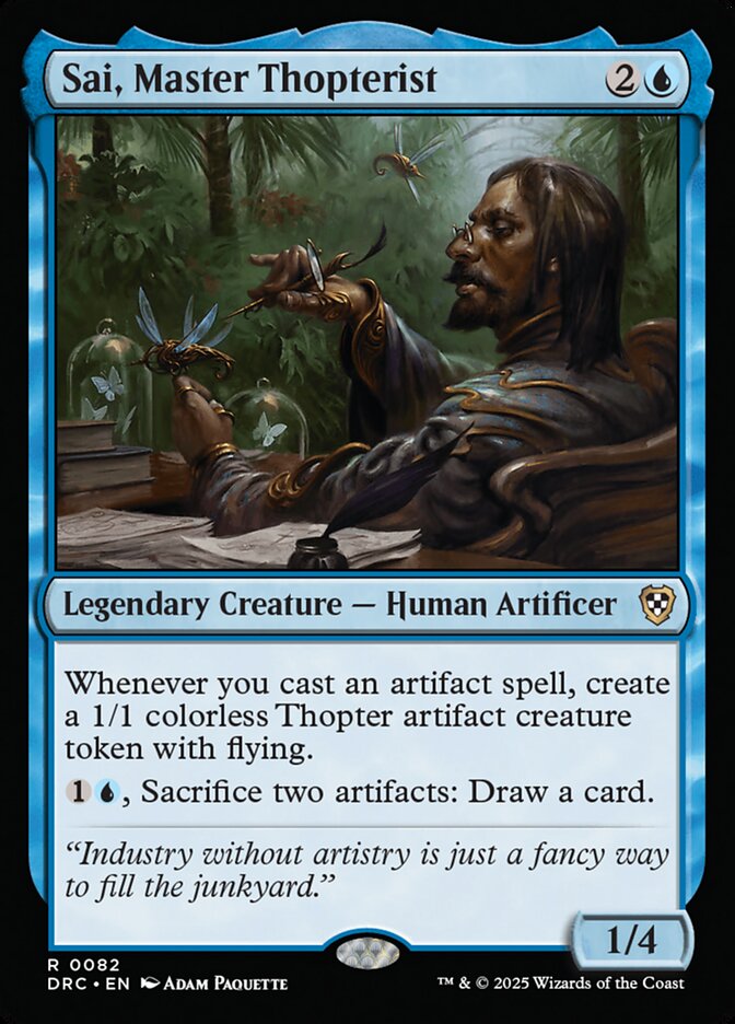 Sai, Master Thopterist 82 (Commander: Aetherdrift)  | Good Games Adelaide SA