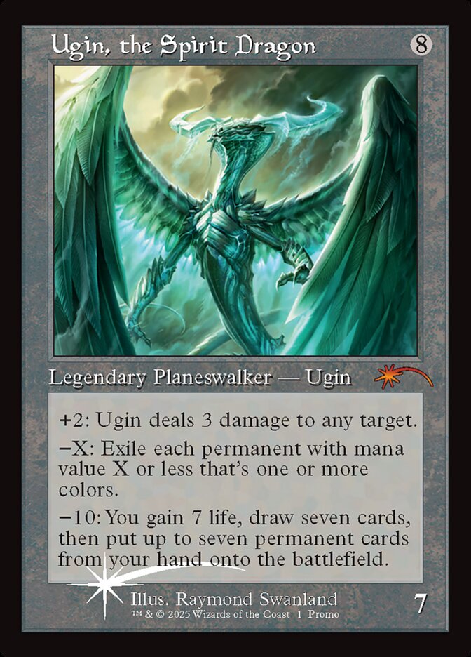 Ugin, the Spirit Dragon 1 (MagicFest Cards)  - Foil | Good Games Adelaide SA