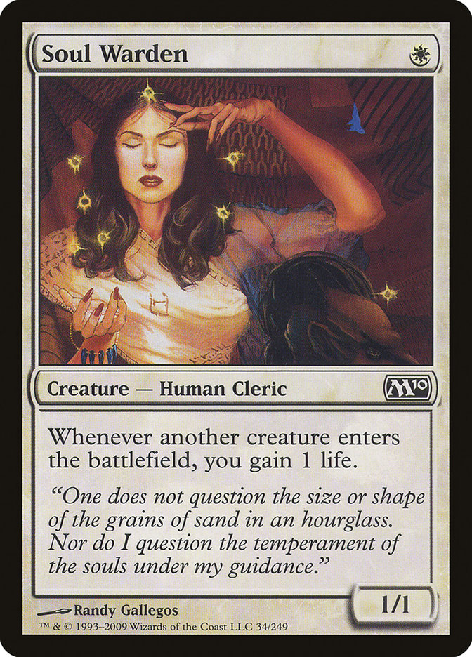 Soul Warden 34 (Magic 2010 (M10))  - Foil | Good Games Adelaide SA