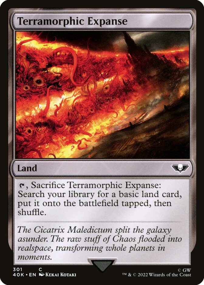 Terramorphic Expanse 301/617 (Universes Beyond: Warhammer 40,000)  | Good Games Adelaide SA