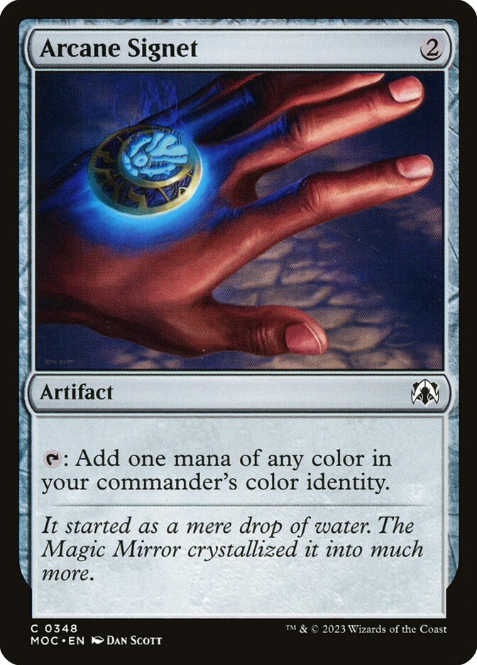 Arcane Signet 348 (Commander: March of the Machine)  | Good Games Adelaide SA