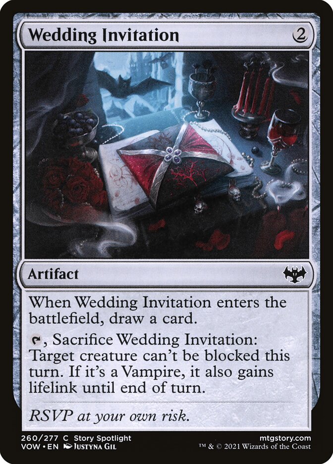 Wedding Invitation 260 (Innistrad: Crimson Vow)  | Good Games Adelaide SA
