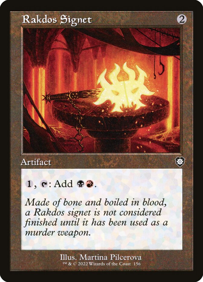 Rakdos Signet 156 (Commander: The Brothers' War)  | Good Games Adelaide SA