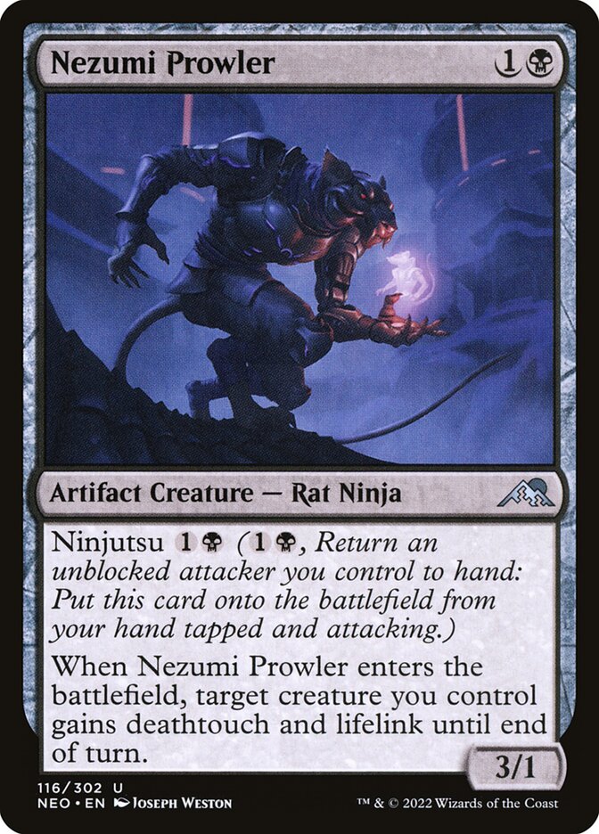 Nezumi Prowler 116 (Kamigawa: Neon Dynasty)  | Good Games Adelaide SA
