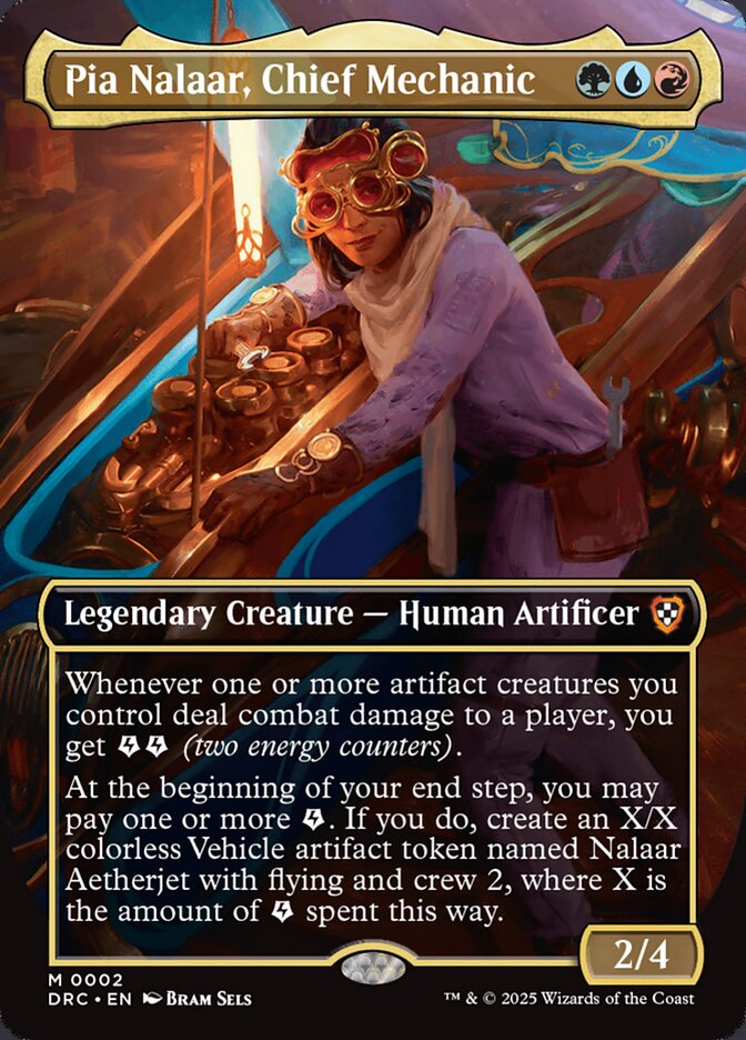 Pia Nalaar, Chief Mechanic 2 (Commander: Aetherdrift)  - Foil | Good Games Adelaide SA