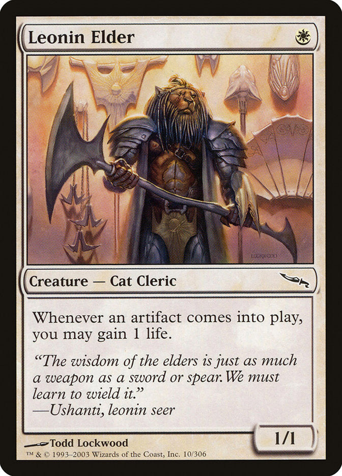 Leonin Elder 10 (Mirrodin)  | Good Games Adelaide SA