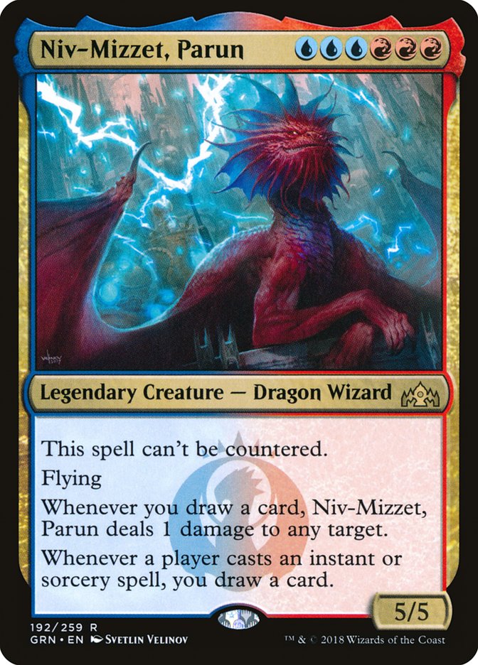 Niv Mizzet Parun 192 (Guilds of Ravnica)  - Foil | Good Games Adelaide SA
