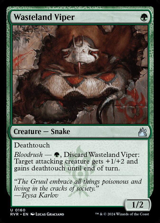 Wasteland Viper 160 (Ravnica Remastered)  | Good Games Adelaide SA