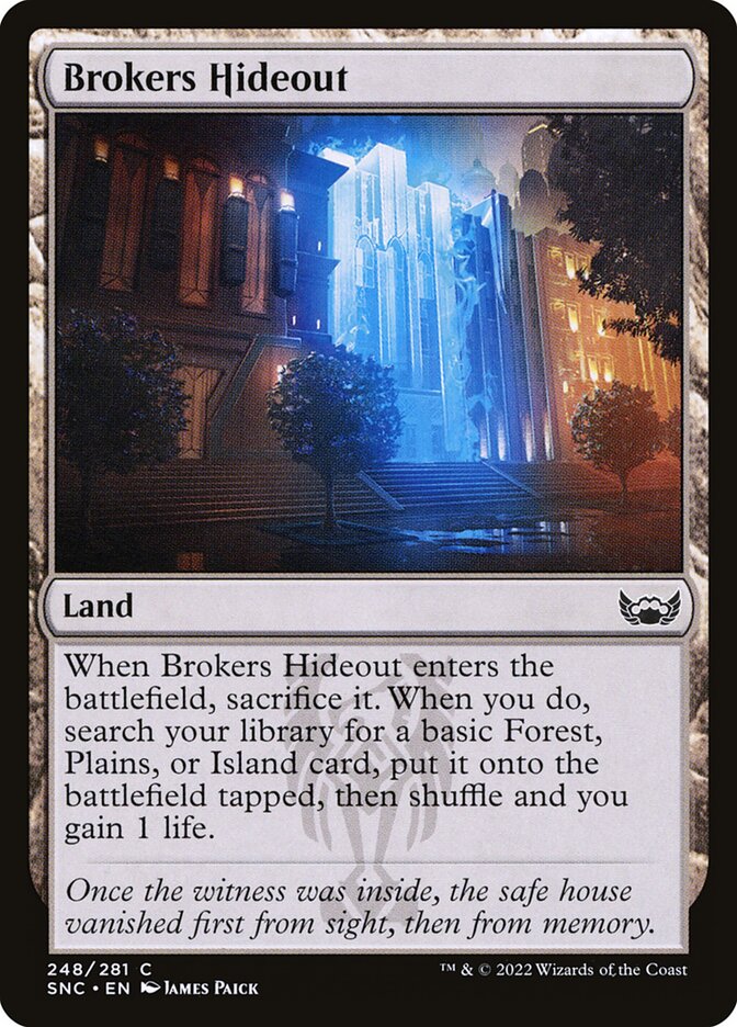 Brokers Hideout 248 (Streets of New Capenna)  - Foil | Good Games Adelaide SA