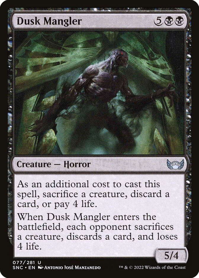 Dusk Mangler 77 (Streets of New Capenna)  | Good Games Adelaide SA