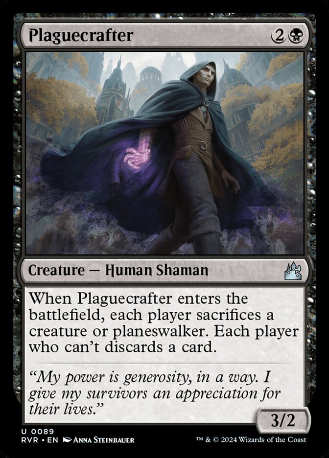 Plaguecrafter 89 (Ravnica Remastered)  - Foil | Good Games Adelaide SA