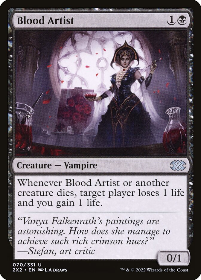 Blood Artist 70 (Double Masters 2022)  - Foil | Good Games Adelaide SA