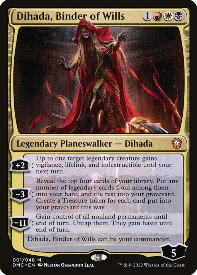 Dihada, Binder of Wills 1 (Commander: Dominaria United)  - Foil | Good Games Adelaide SA