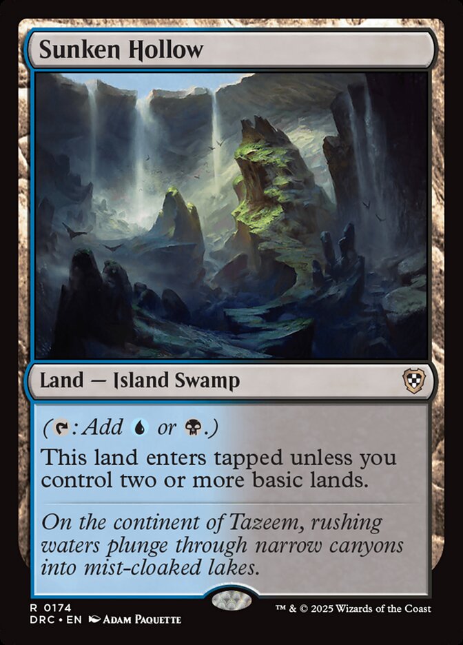 Sunken Hollow 174 (Commander: Aetherdrift)  | Good Games Adelaide SA