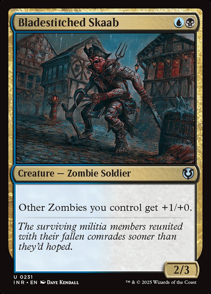 Bladestitched Skaab 231 (Innistrad Remastered)  - Foil | Good Games Adelaide SA