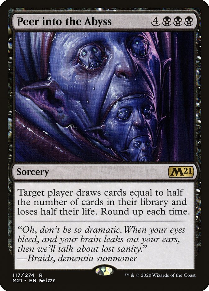 Peer into the Abyss 117 (Core Set 2021)  | Good Games Adelaide SA