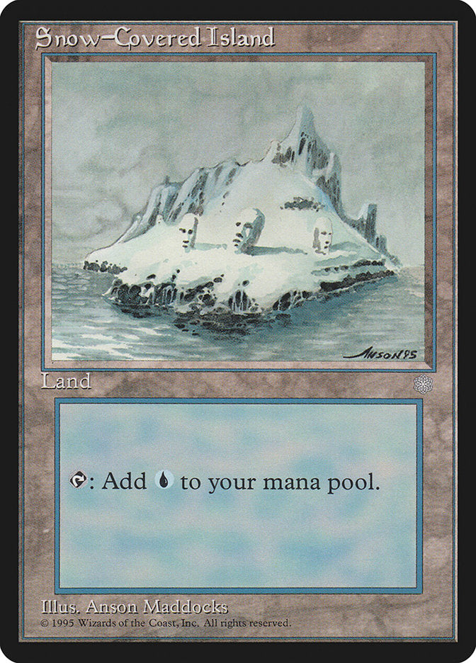 Snow-Covered Island 348 (Ice Age)  | Good Games Adelaide SA