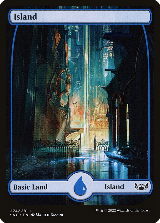 Island 274 274 (Streets of New Capenna)  - Foil | Good Games Adelaide SA