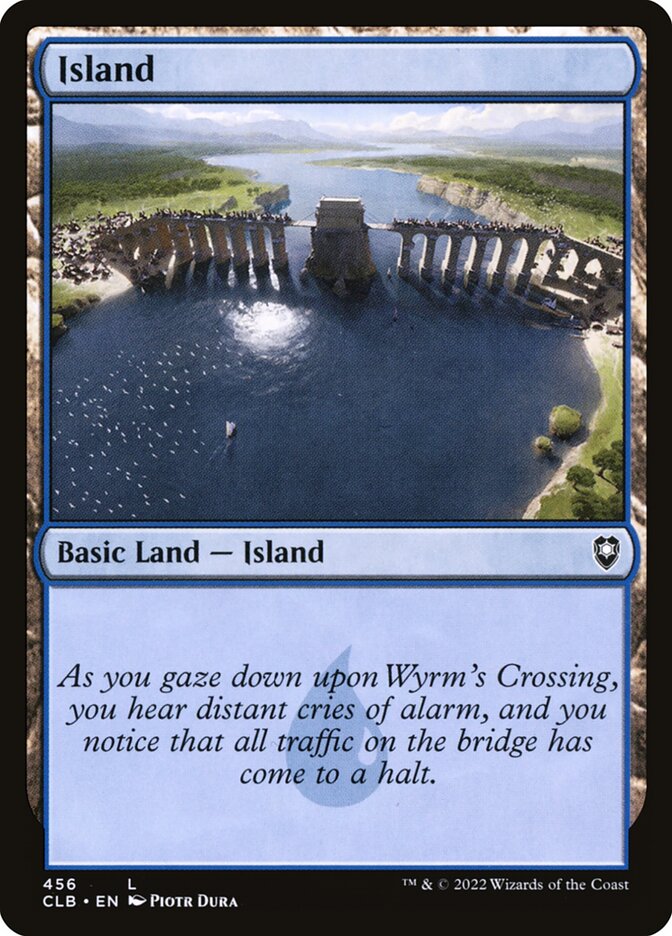 Island 456 (Commander Legends: Battle for Baldur's Gate)  - Foil | Good Games Adelaide SA