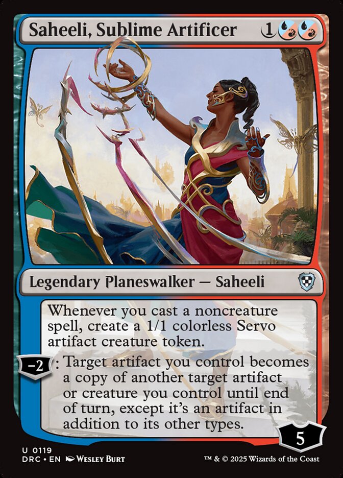 Saheeli, Sublime Artificer 119 (Commander: Aetherdrift)  | Good Games Adelaide SA