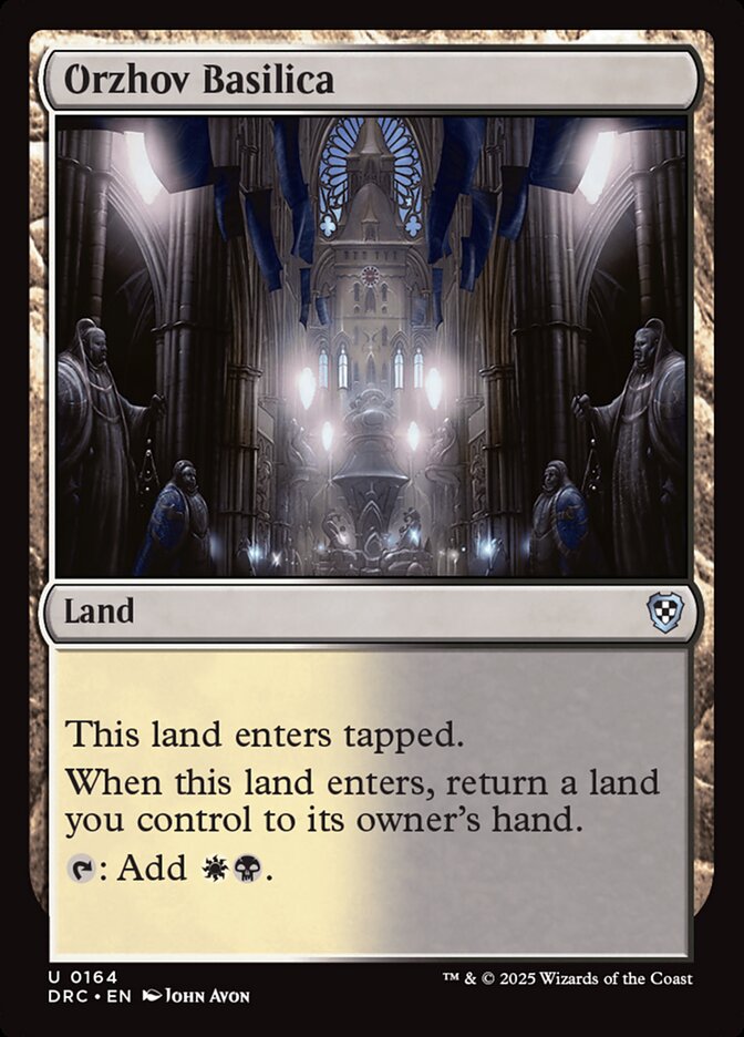 Orzhov Basilica 164 (Commander: Aetherdrift)  | Good Games Adelaide SA