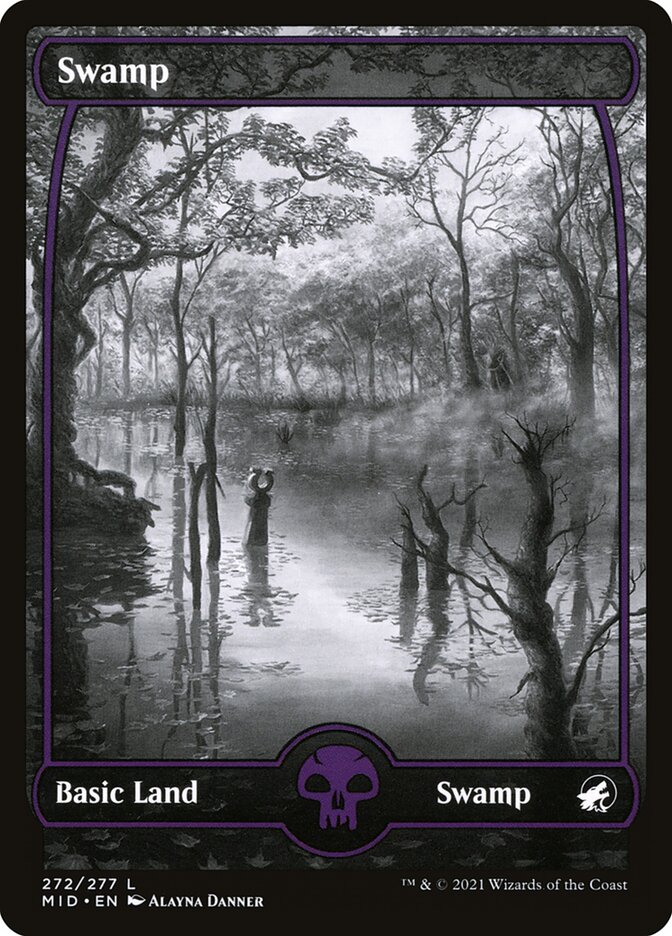 Swamp 272 (Innistrad: Midnight Hunt)  | Good Games Adelaide SA
